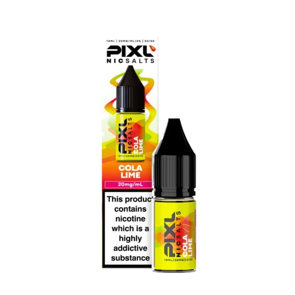  Cola Lime / 20mg Pixl Nic Salts 10ml E liquids Box of 10