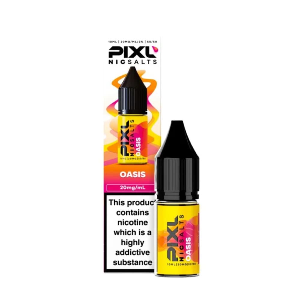  Oasis / 20mg Pixl Nic Salts 10ml E liquids Box of 10