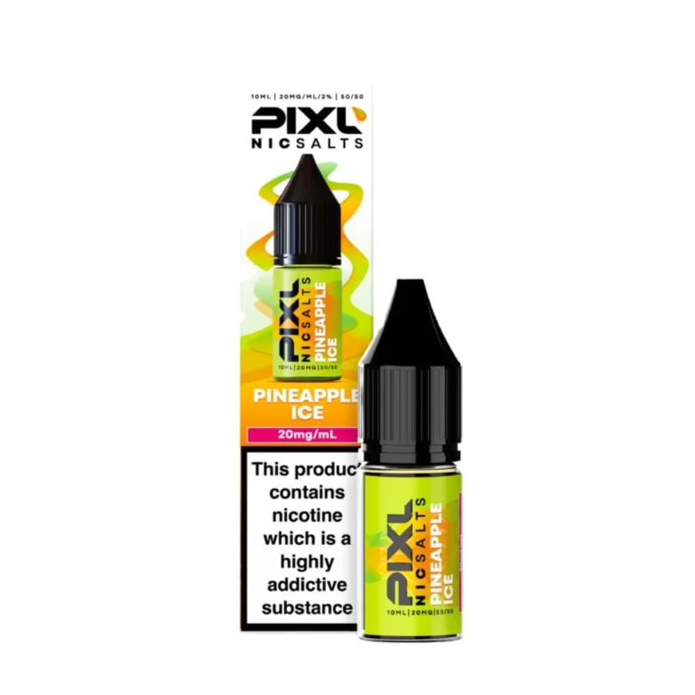  Pineapple Ice / 20mg Pixl Nic Salts 10ml E liquids Box of 10