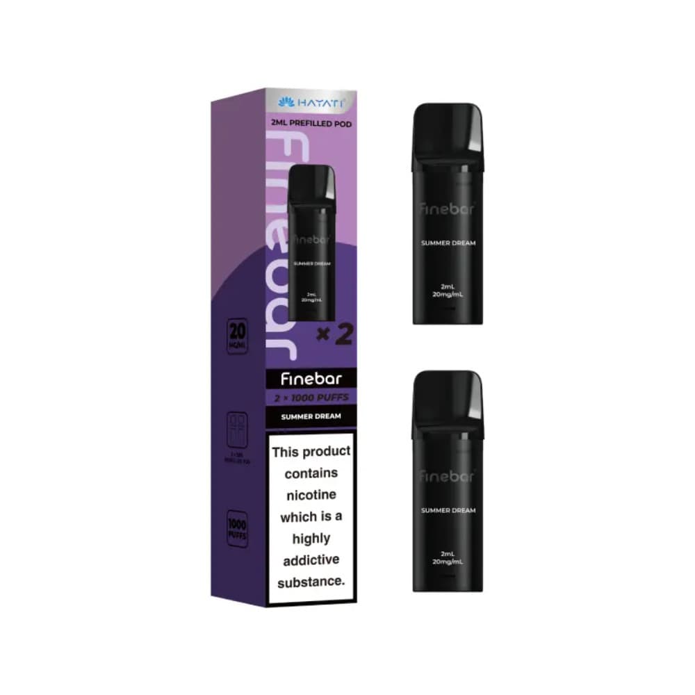  Summer Dream Hayati Finebar Prefilled Pod Pack of 10