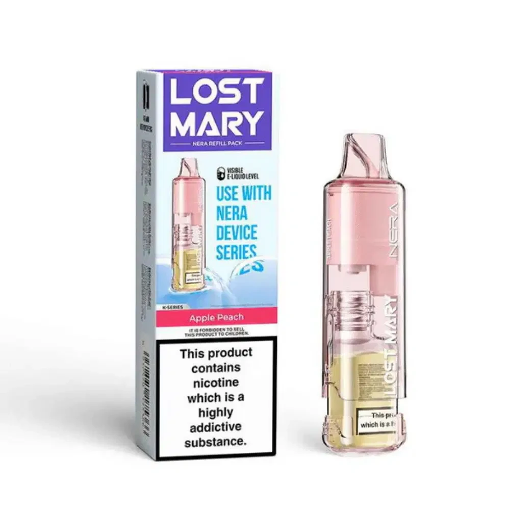  Apple Peach Lost Mary NERA 30K Pureview Pods Pack of 5