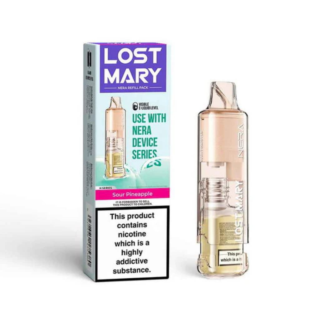  Sour Pineapple Lost Mary NERA 30K Pureview Pods Pack of 5