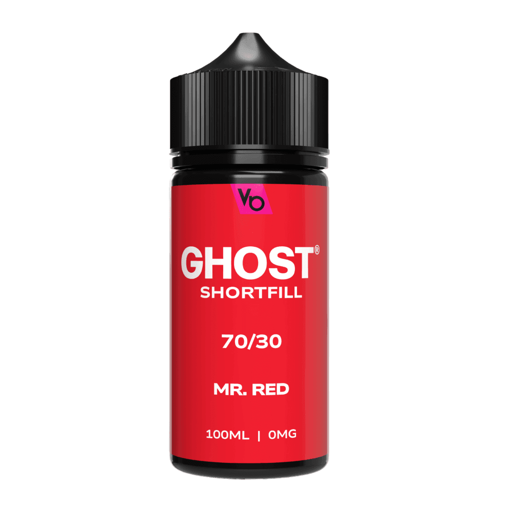  Mr.Red Ghost 100ml Shortfill e-liquids 0MG | 70/30