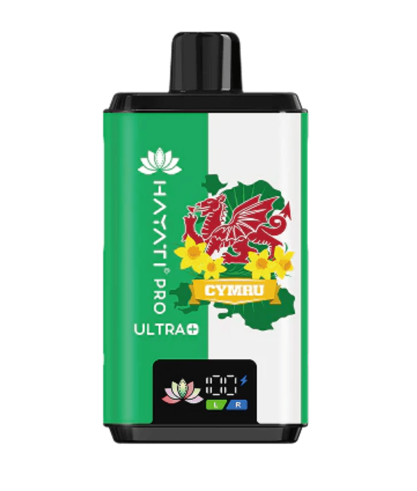  Blue Razz GB Hayati Pro Ultra Plus Wales Edition Box of 5