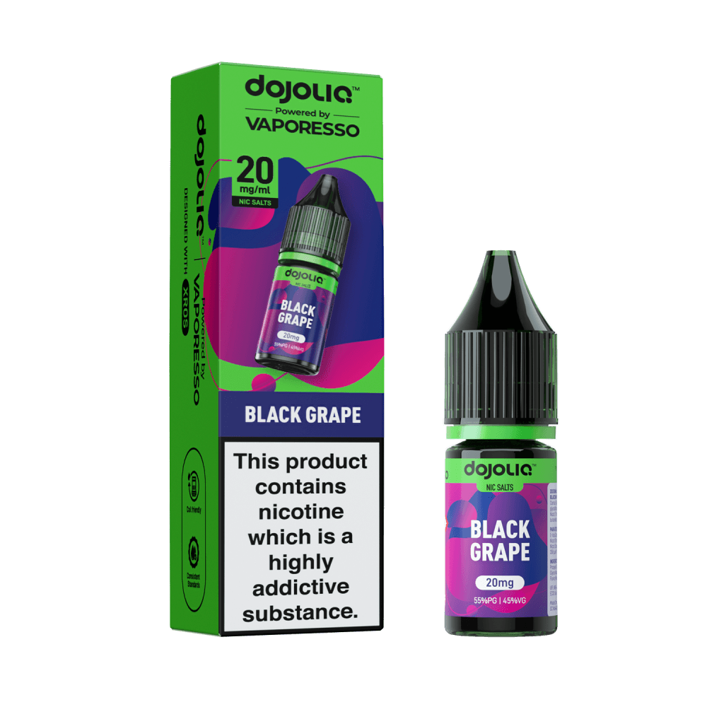  Black Grape / 10mg Vaporesso Dojo Liq Nic Salt 10ml Box of 10