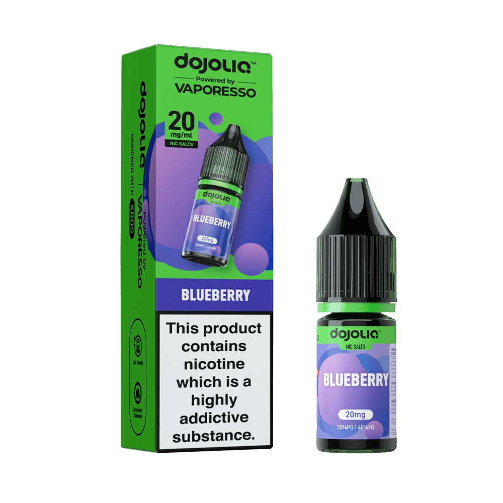  Blueberry / 20mg Vaporesso Dojo Liq Nic Salt 10ml Box of 10