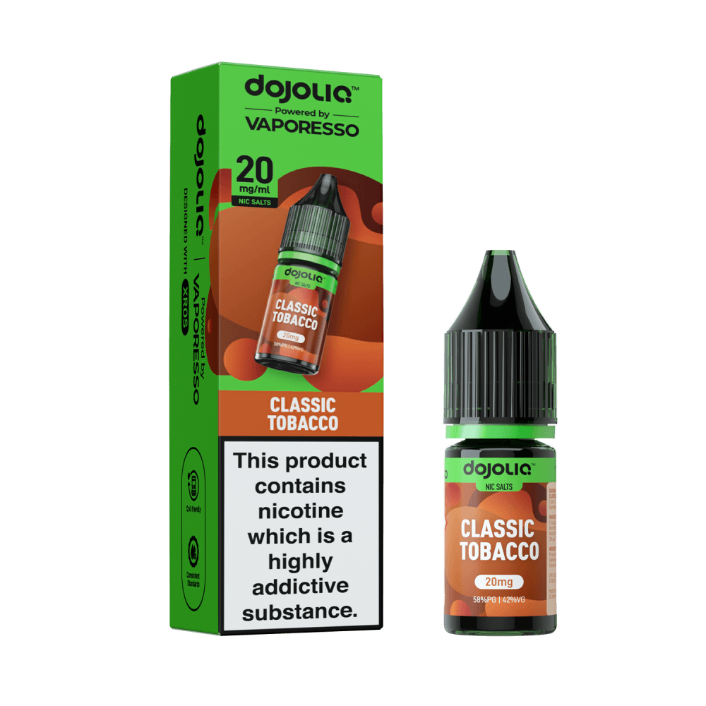  Classic Tobacco / 20mg Vaporesso Dojo Liq Nic Salt 10ml Box of 10