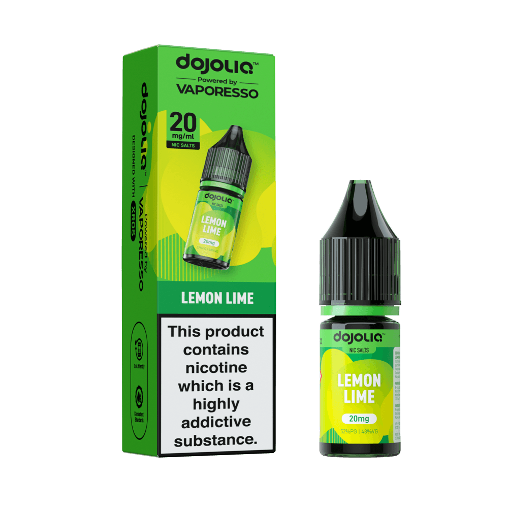  Lemon Lime / 10mg Vaporesso Dojo Liq Nic Salt 10ml Box of 10