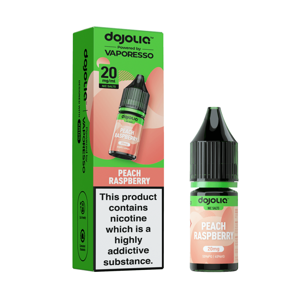  Peach Blueberry / 10mg Vaporesso Dojo Liq Nic Salt 10ml Box of 10
