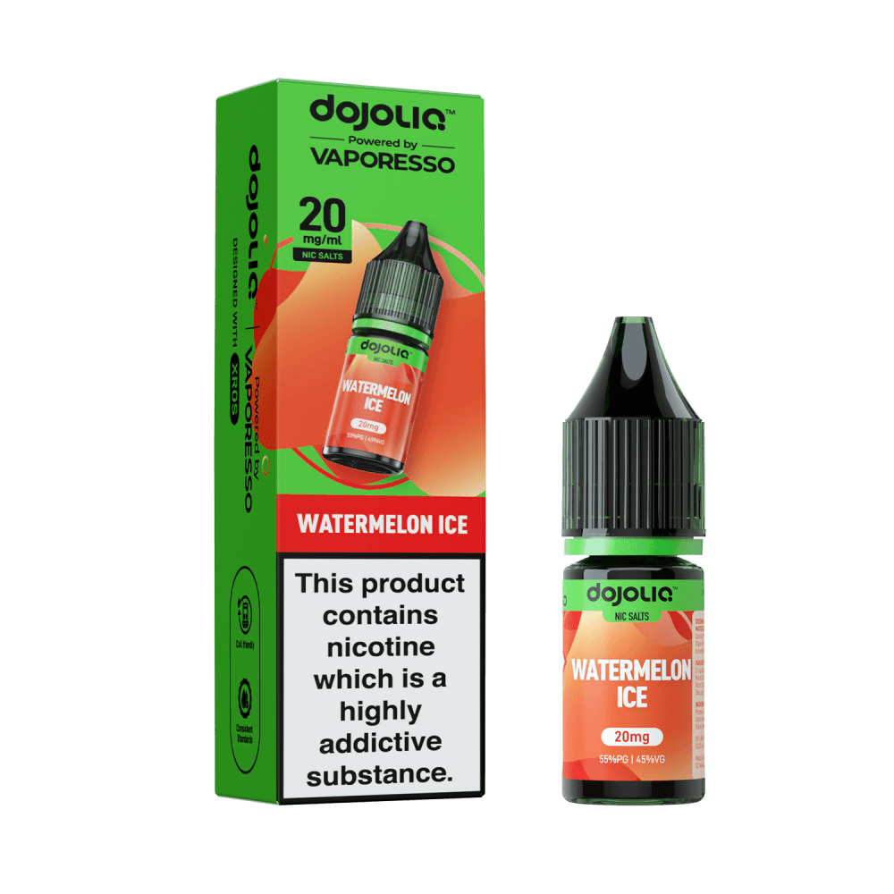 Watermelon Ice / 20mg Vaporesso Dojo Liq Nic Salt 10ml Box of 10