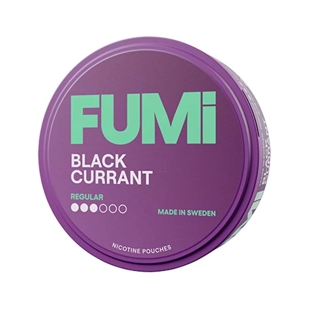  Blackcurrant Fumi Nicotine Pouches Pack of 10