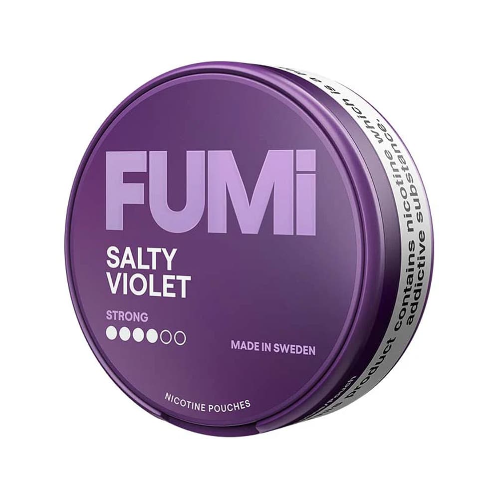  Salty Violet Fumi Nicotine Pouches Pack of 10