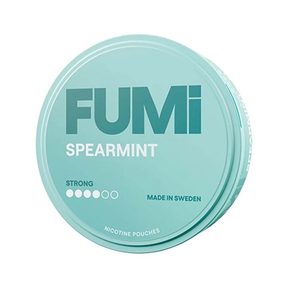  Spearmint Fumi Nicotine Pouches Pack of 10