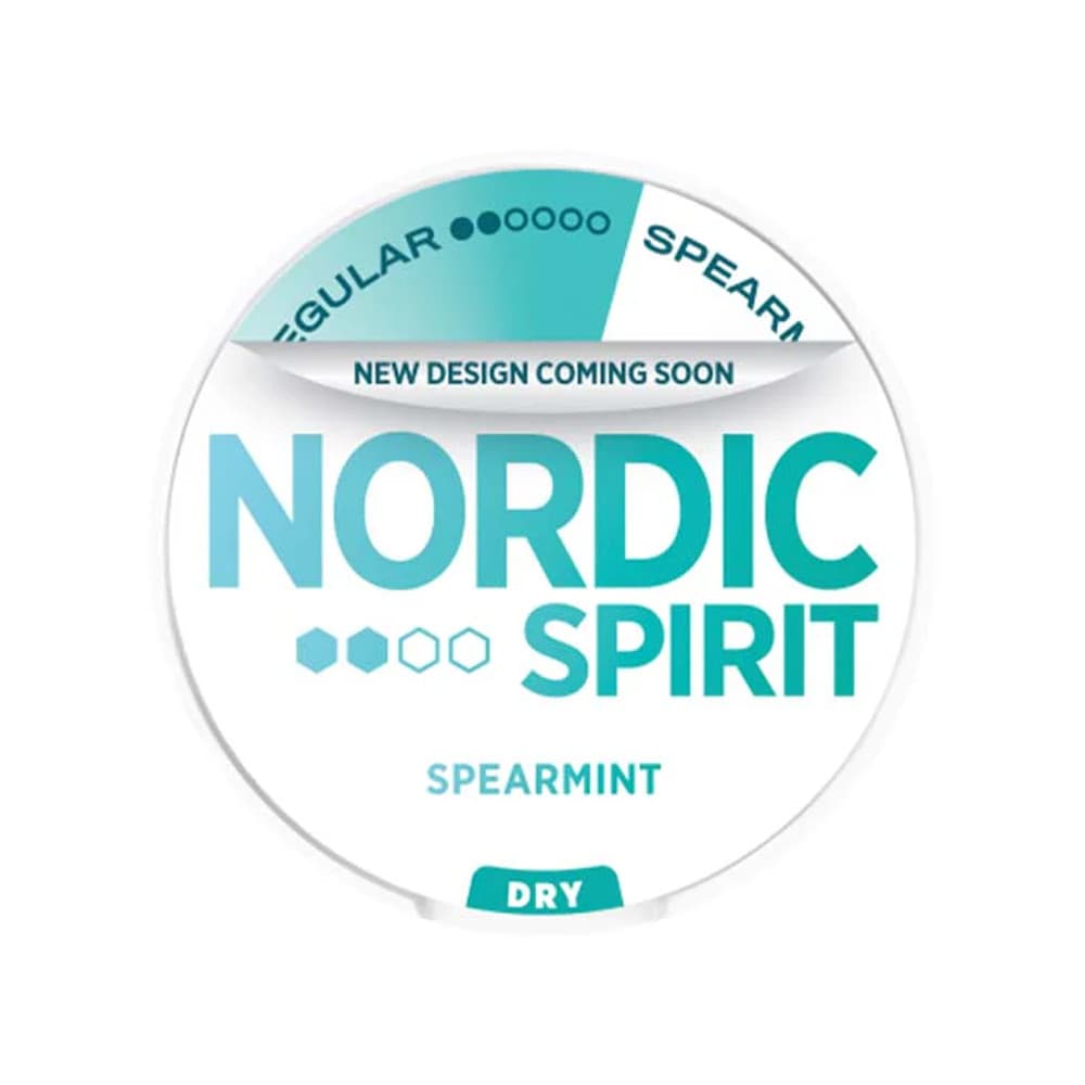  Spearmint Nordic Spirit Nicotine Pouches Pack of 10