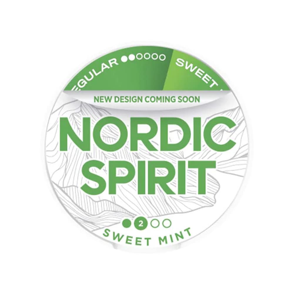  Sweet Mint Nordic Spirit Nicotine Pouches Pack of 10
