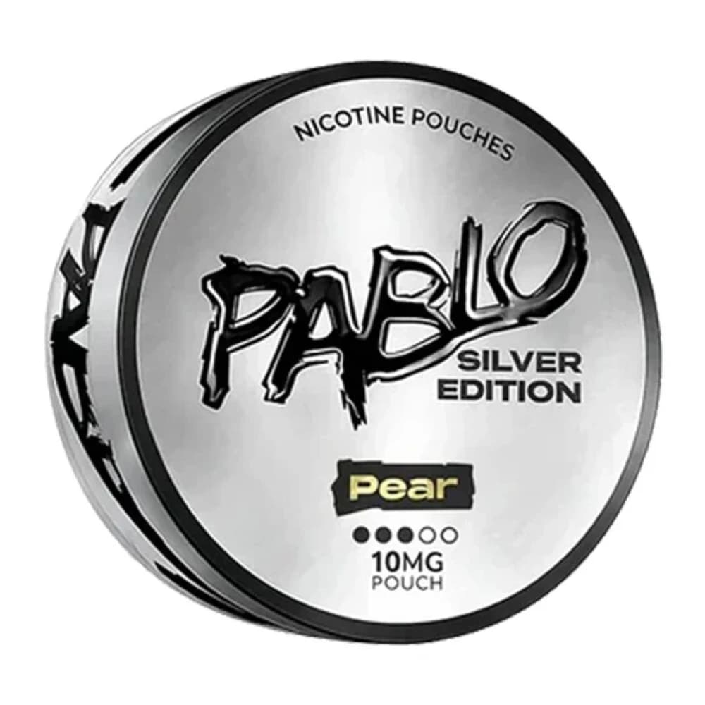  Pear (10mg) Pablo Silver Edition Nicotine Pouches Pack of 10