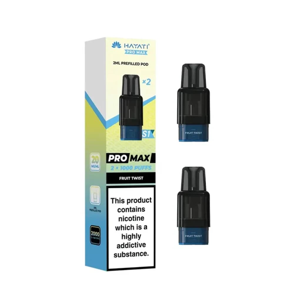  Fruit Twist Hayati Pro Max S1 Prefilled Pods Pack of 10