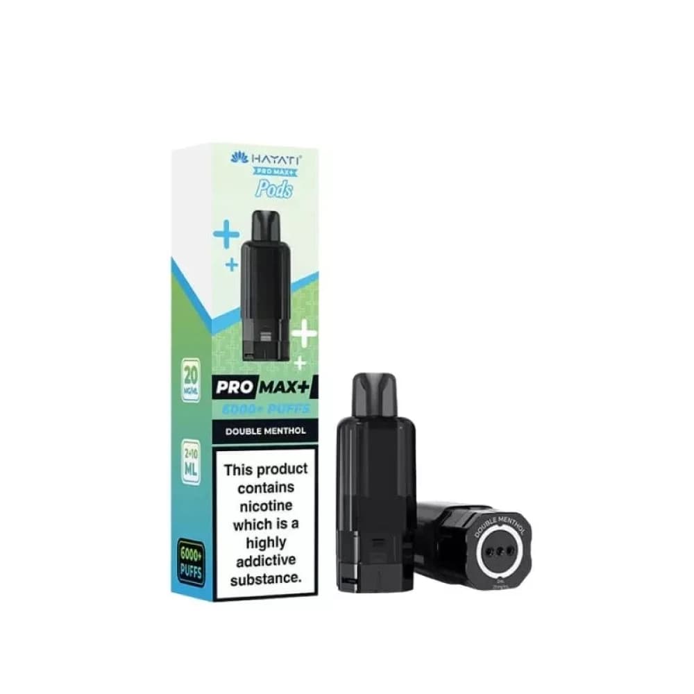  Double Menthol Hayati Pro Max Plus 6000 Pods Pack of 5