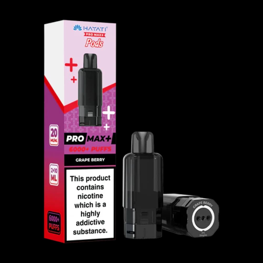  Grape Berry Hayati Pro Max Plus 6000 Pods Pack of 5