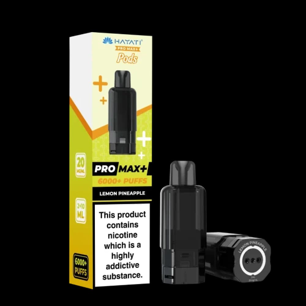  Lemon Pineapple Hayati Pro Max Plus 6000 Pods Pack of 5