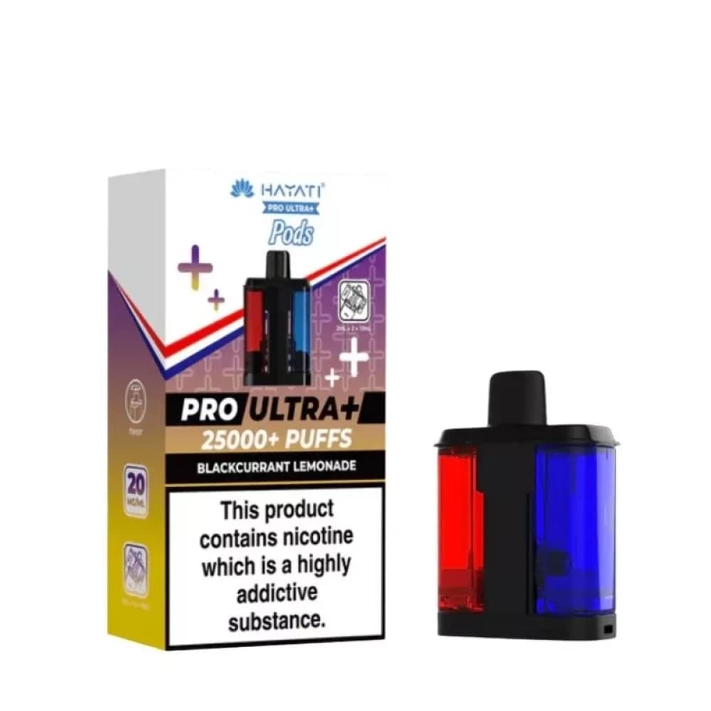  Blue Raspberry/Mr Blue Hayati Pro Ultra Plus 25K Pods Pack of 5