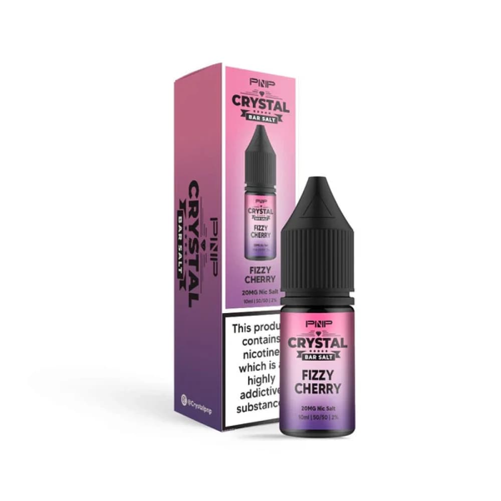  Fizzy Cherry / 10mg PNP Crystal Nic Salts 10ml Box of 10
