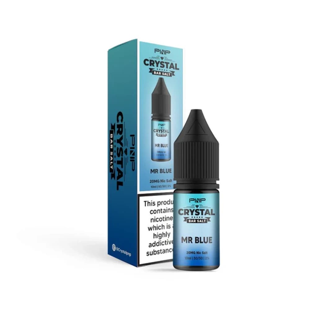  Mr Blue / 20mg PNP Crystal Nic Salts 10ml Box of 10