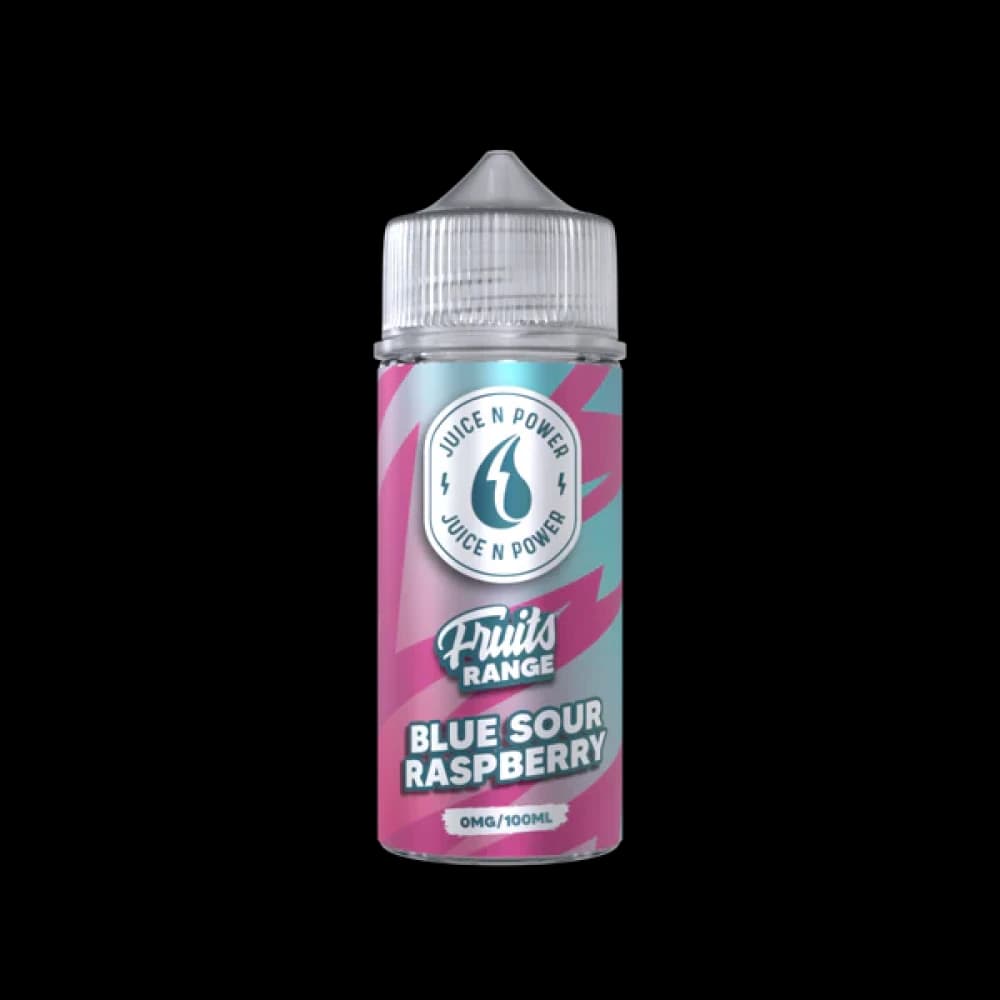 Blue Sour Raspberry (Fruits Range) Juice N Power 100ml Shortfill E-liquid
