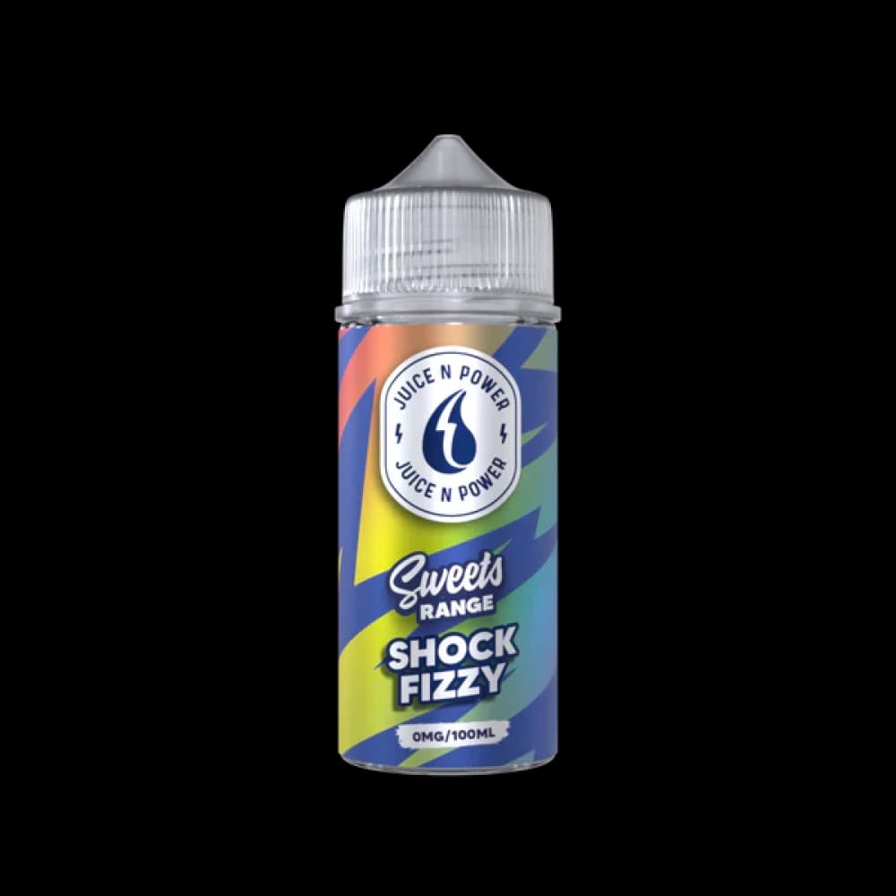  Shock Fizzy (Sweets Range) Juice N Power 100ml Shortfill E-liquid