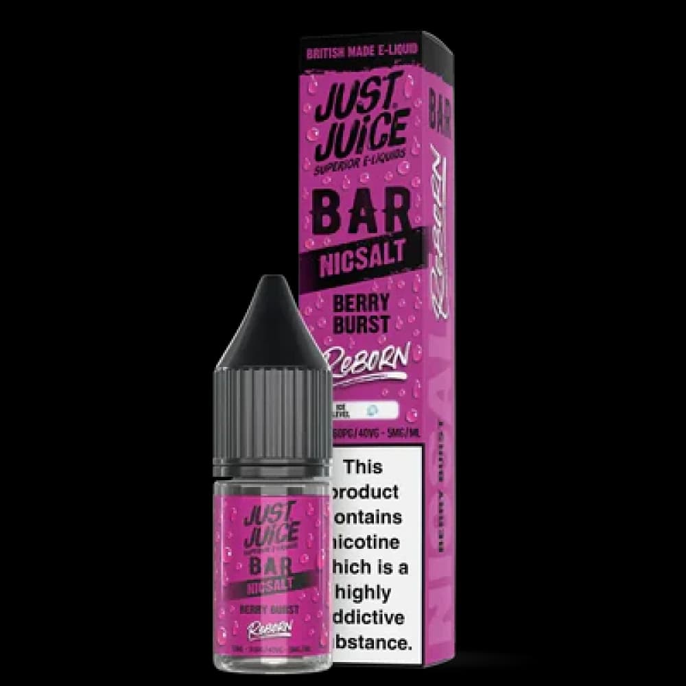  Berry Burst / 10mg Just Juice Bar Reborn Nic Salt 10ml E-liquid Box of 10