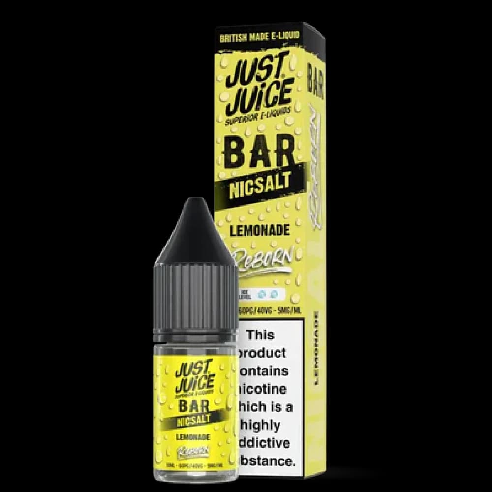  Lemonade / 10mg Just Juice Bar Reborn Nic Salt 10ml E-liquid Box of 10