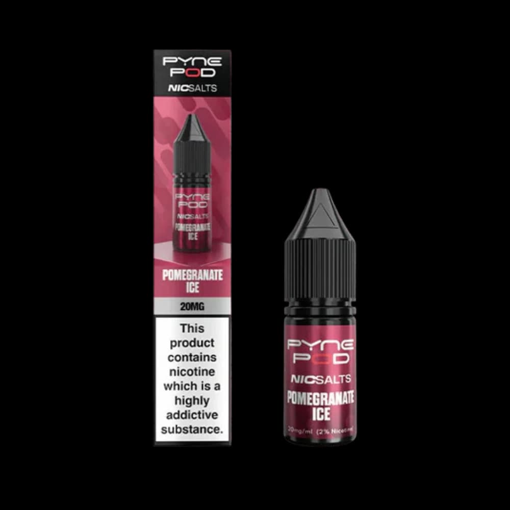  Pomegranate / 10mg Pyne Pod Nic Salts 10ml E-liquid Box of 10