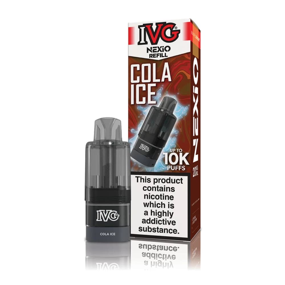  Cola Ice IVG Nexio 10k Prefilled Pods Box of 5