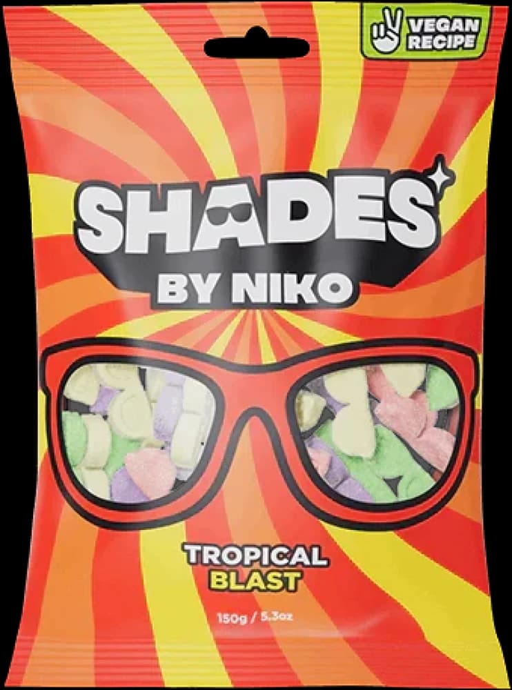  Tropical Blast Shades By Niko 150g - 18pk