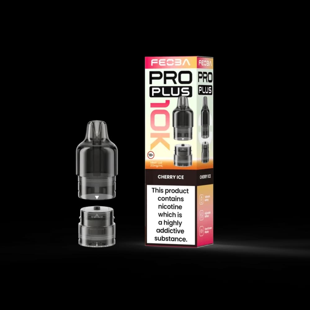 Cherry Ice Feoba Pro Plus 10k Refill Pods Box of 5
