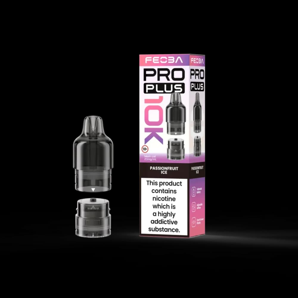  Passion Fruit Feoba Pro Plus 10k Refill Pods Box of 5
