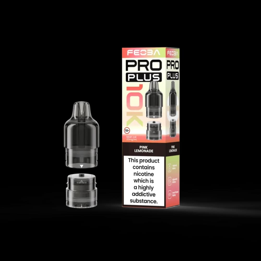  Pink Lemonade Feoba Pro Plus 10k Refill Pods Box of 5