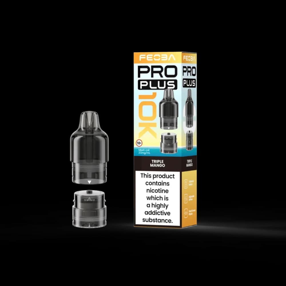  Triple Mango Feoba Pro Plus 10k Refill Pods Box of 5