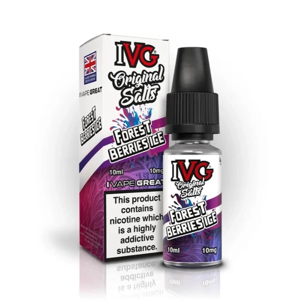  Forest Berries / 10mg IVG Original Salts 10ml Box of 10