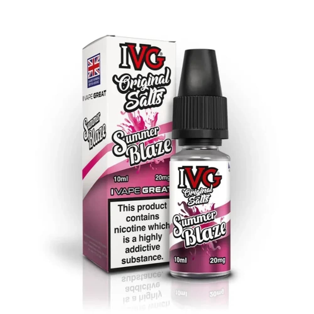  Summer Blaze / 10mg IVG Original Salts 10ml Box of 10