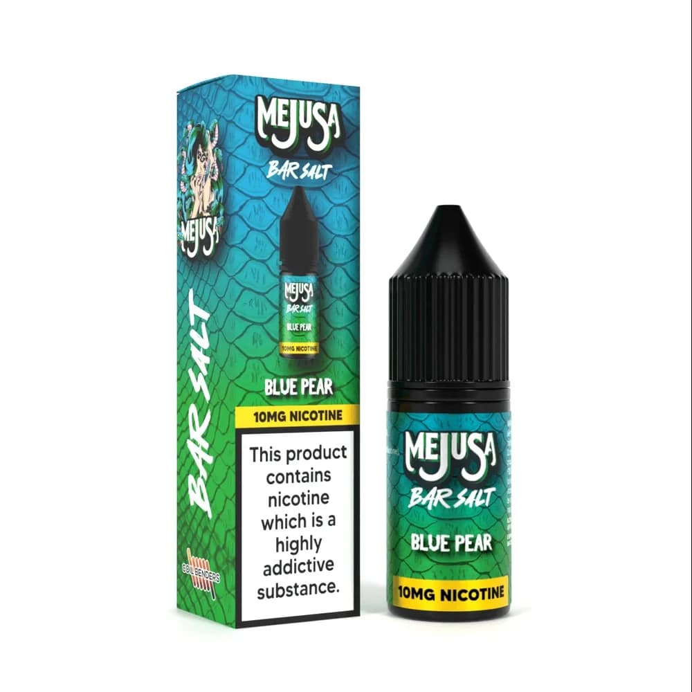  Blue Pear / 20mg Mejusa 10ml Nic Salt E Liquids Box of 10