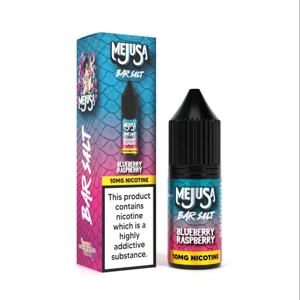  Blueberry Raspberry / 10mg Mejusa 10ml Nic Salt E Liquids Box of 10