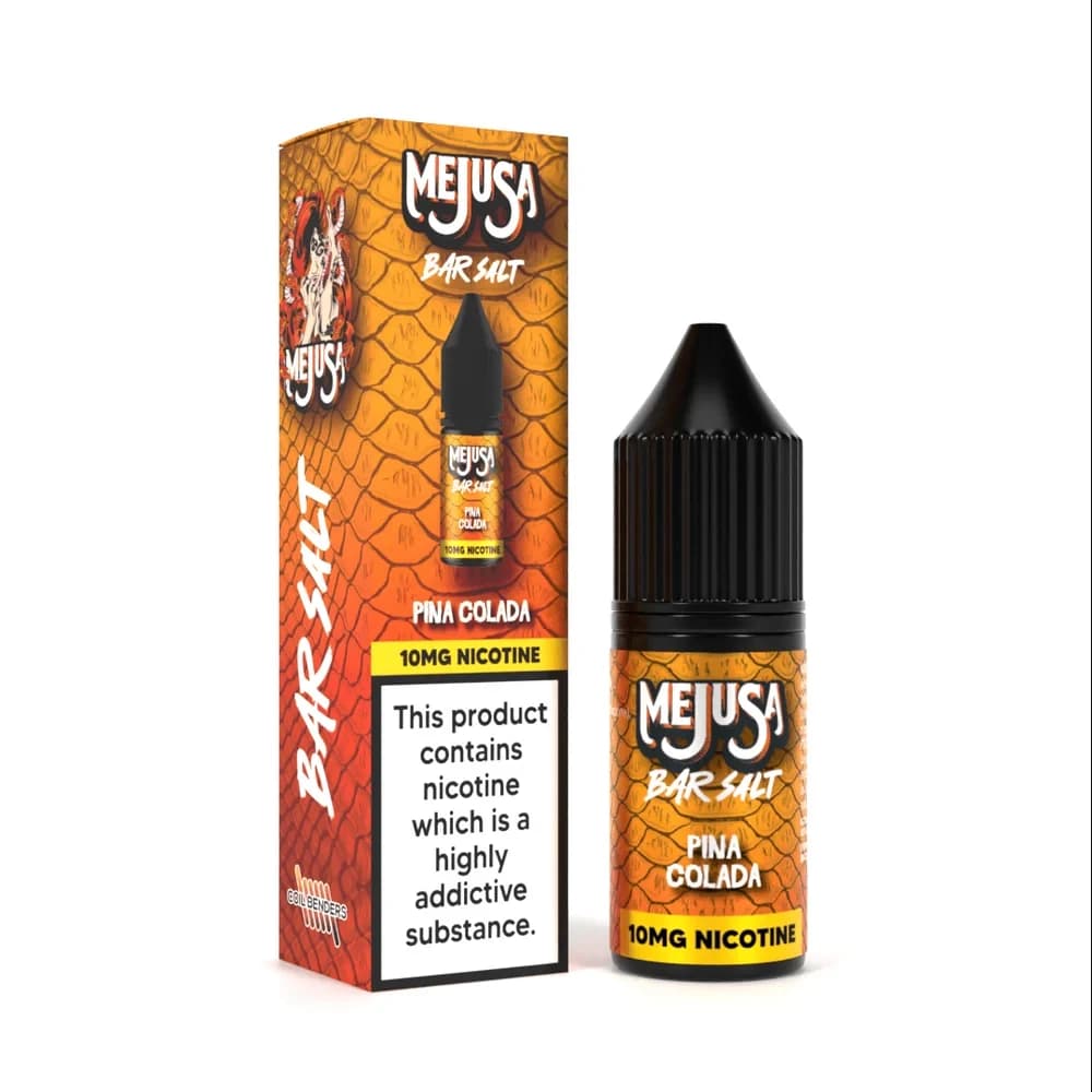 Pina Colada / 20mg Mejusa 10ml Nic Salt E Liquids Box of 10