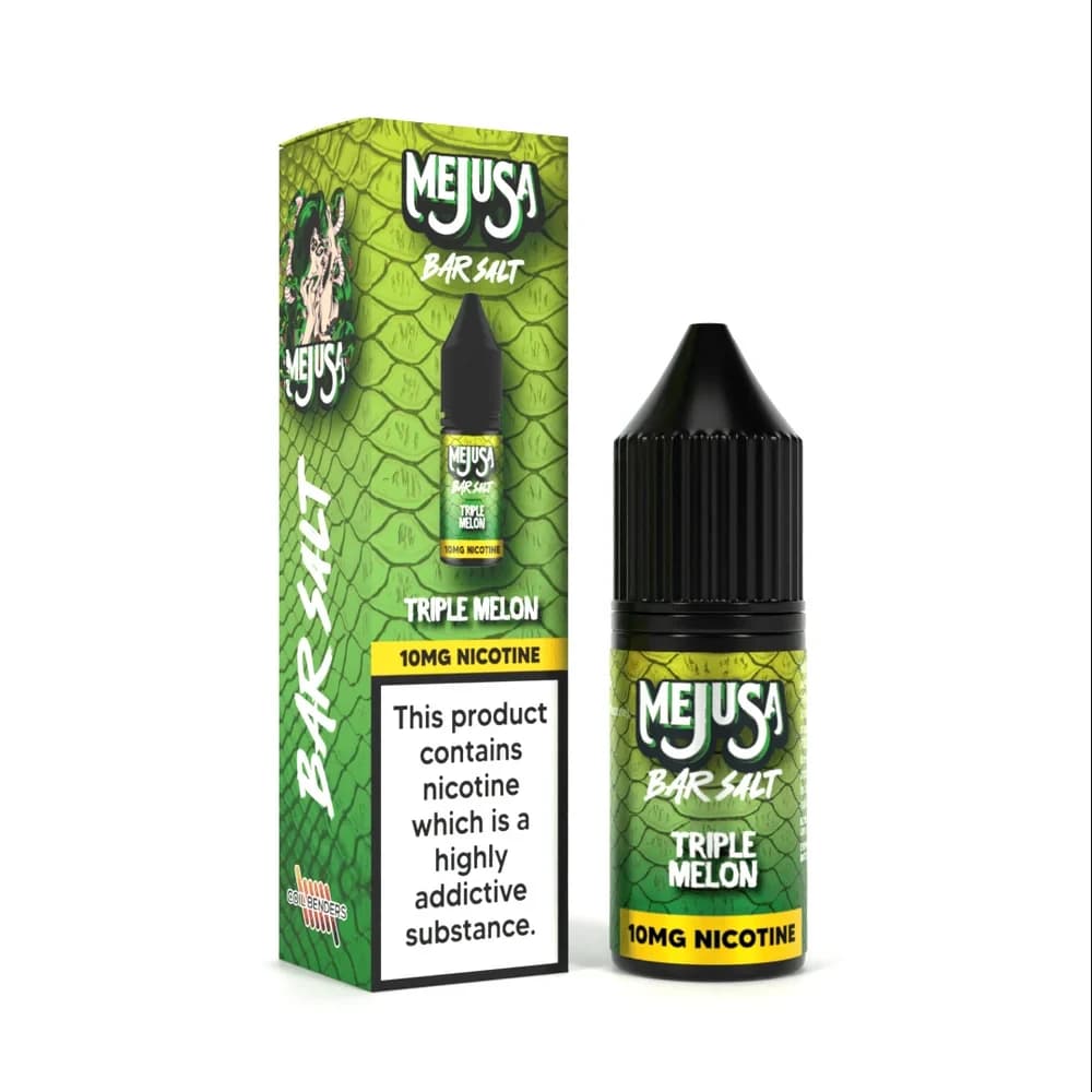  Triple Melon / 20mg Mejusa 10ml Nic Salt E Liquids Box of 10