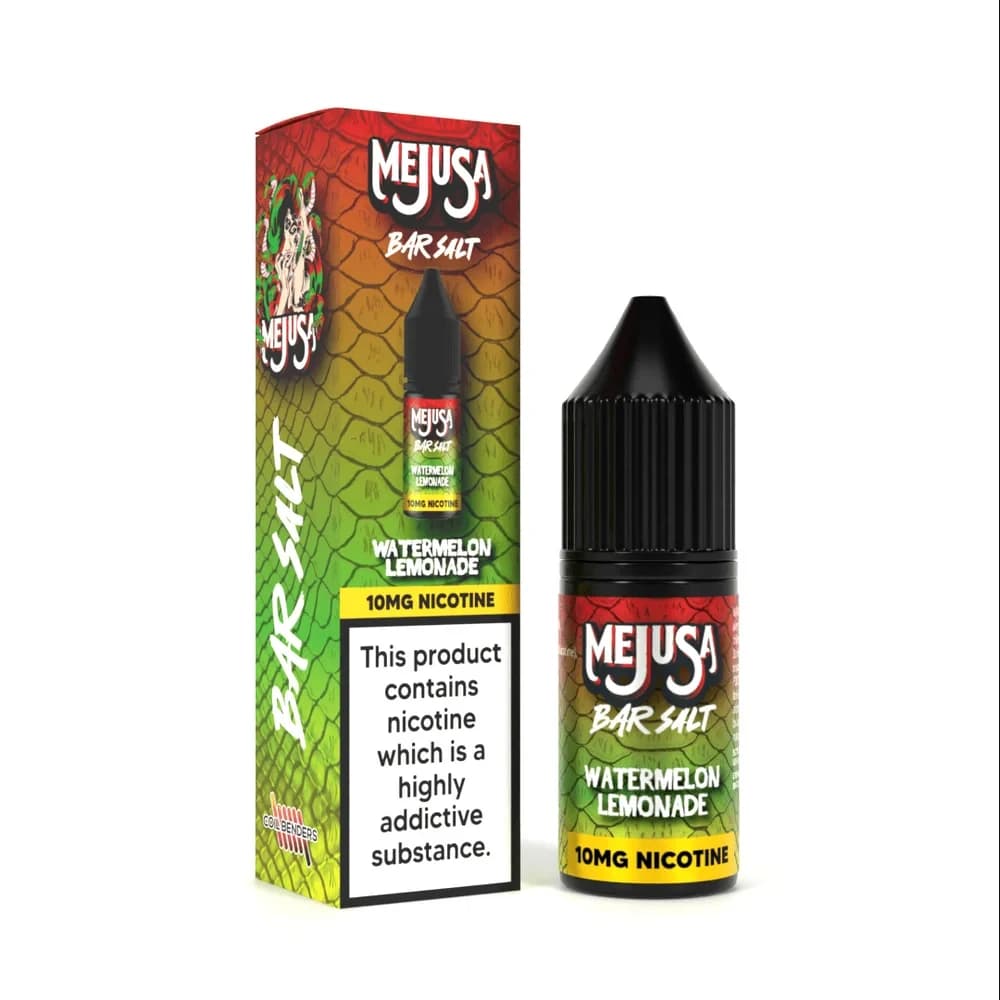  Watermelon Lemonade / 20mg Mejusa 10ml Nic Salt E Liquids Box of 10