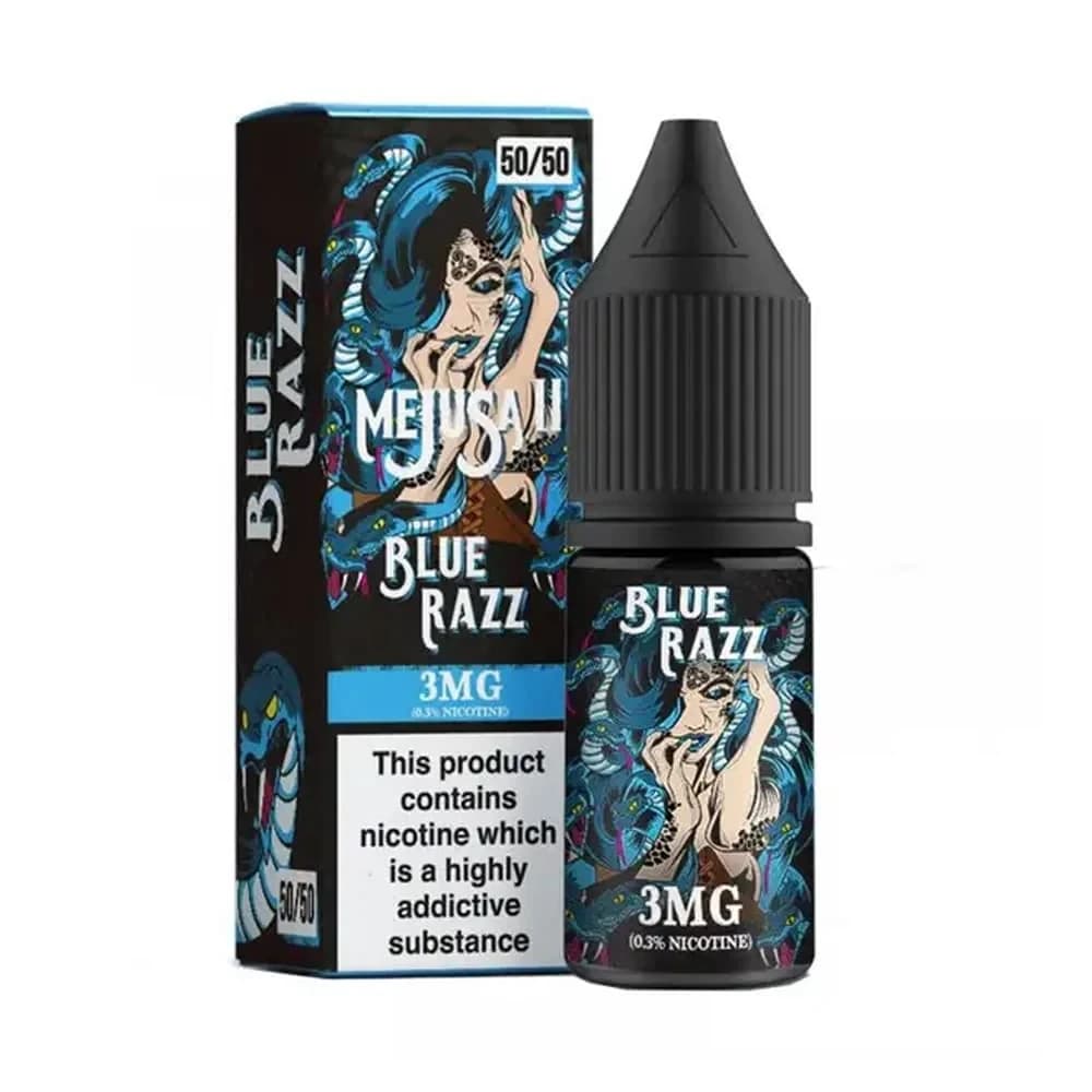  Blue Razz / 10mg Mejusa 10ml Nic Salt E Liquids Box of 10