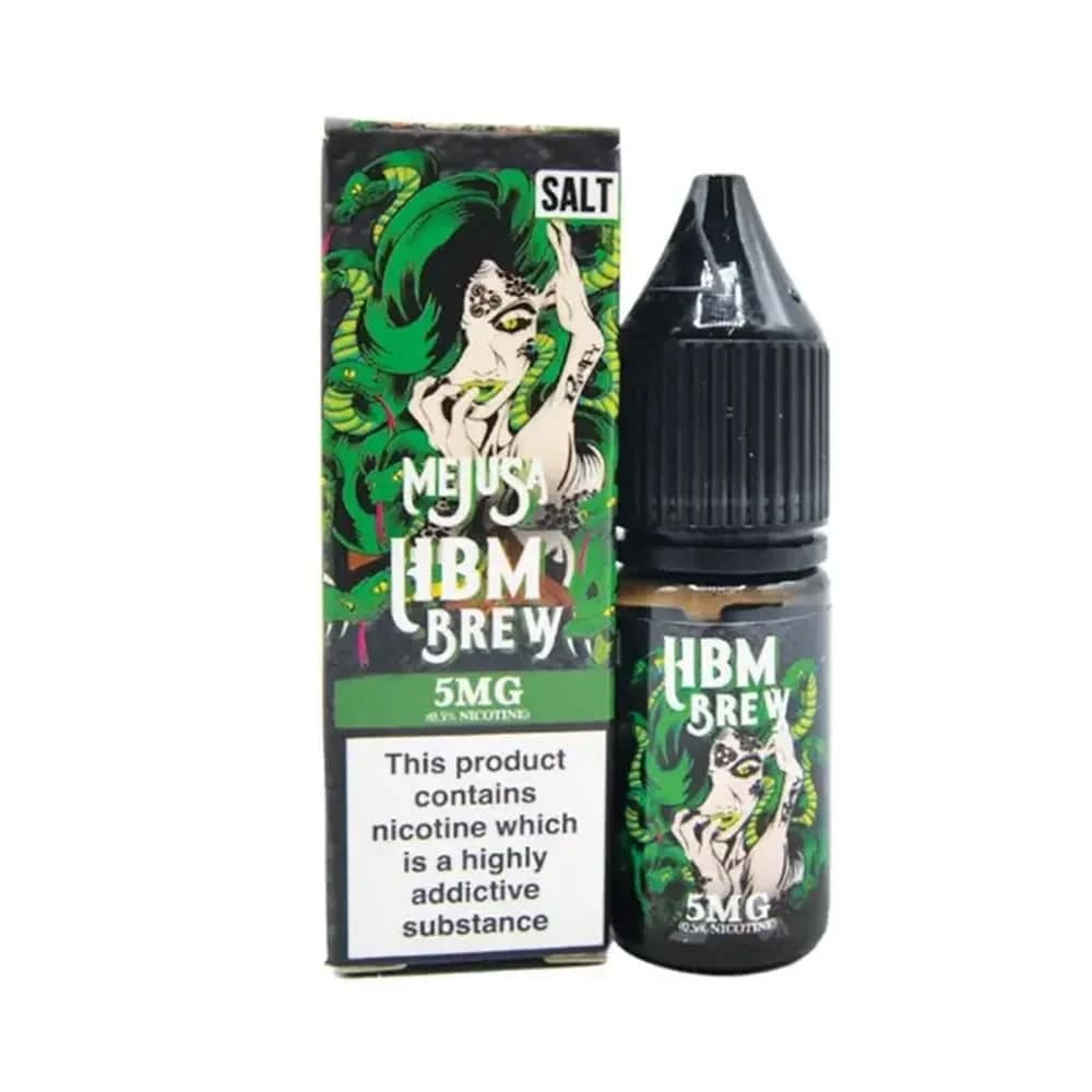  HBM Brew / 5mg Mejusa 10ml Nic Salt E Liquids Box of 10