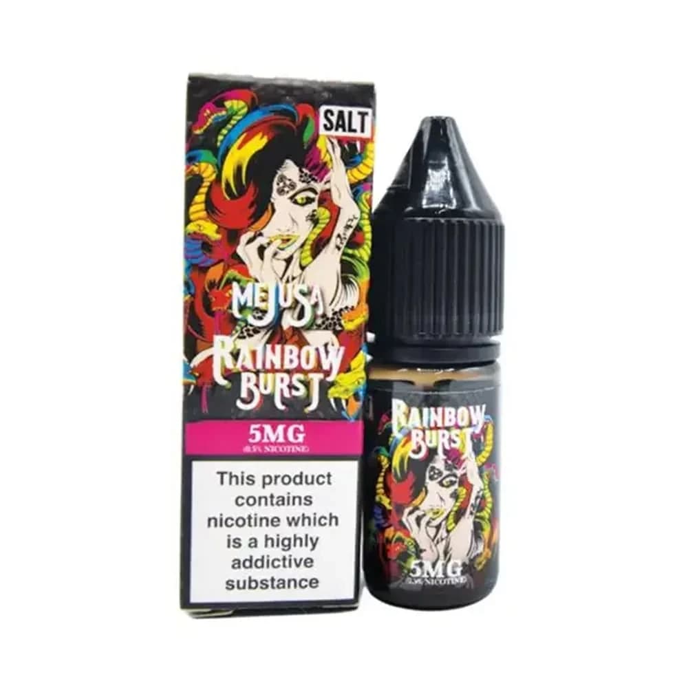  Rainbow Brust / 10mg Mejusa 10ml Nic Salt E Liquids Box of 10