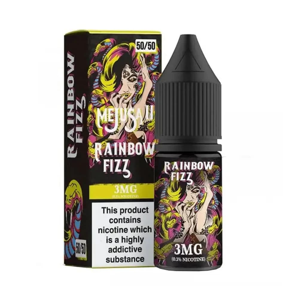  Rainbow Fizz / 20mg Mejusa 10ml Nic Salt E Liquids Box of 10