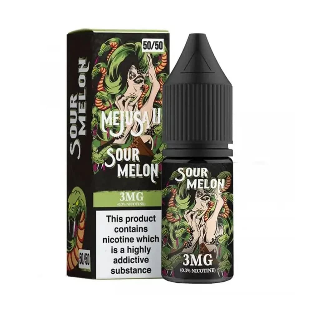  Sour Melon / 10mg Mejusa 10ml Nic Salt E Liquids Box of 10